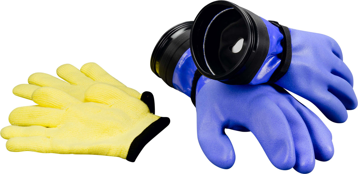 ZipSeal Gloves - Heavy Duty With Dams