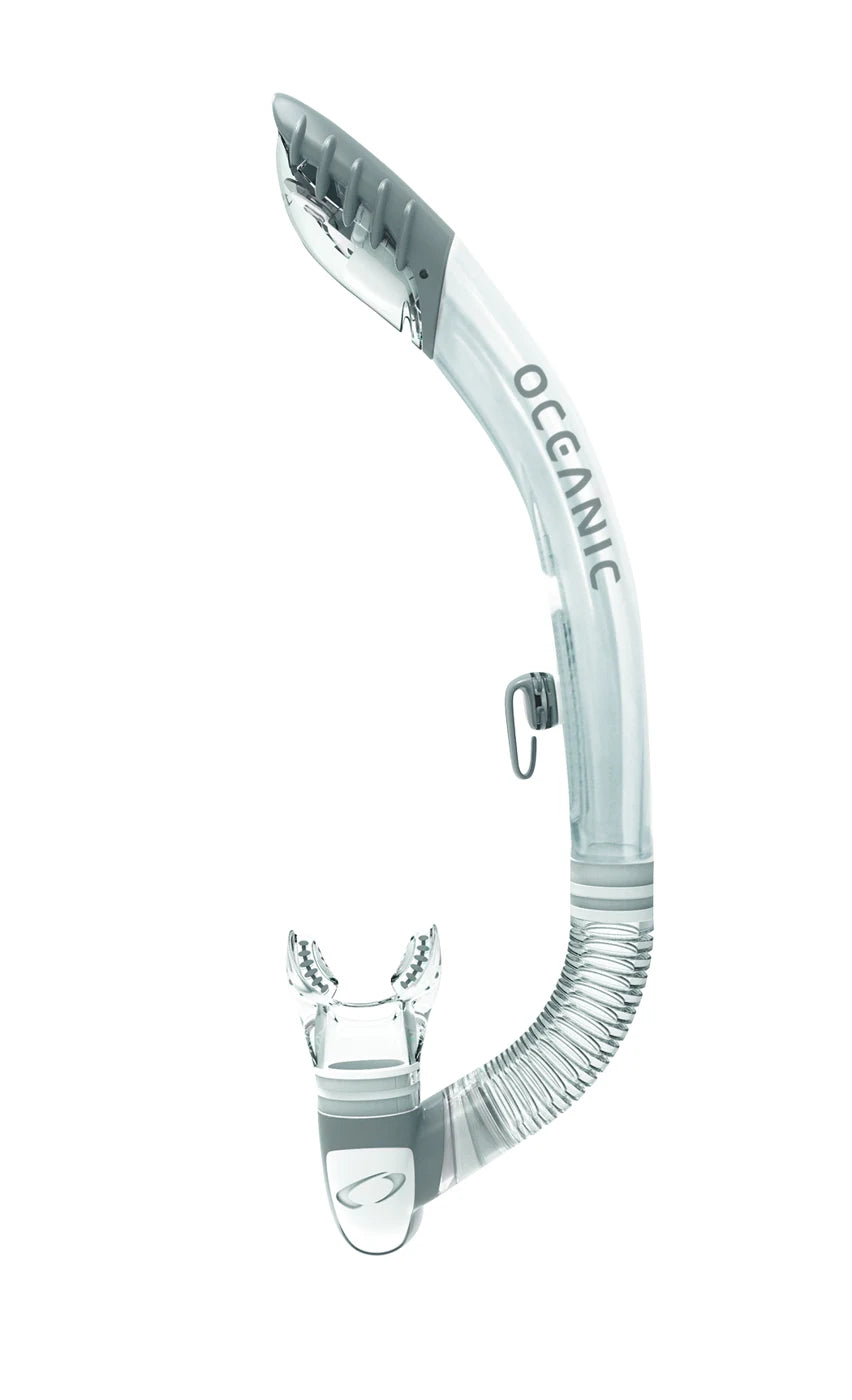 ULTRA DRY 2 SNORKEL, CLEAR/TITANIUM — product view 1