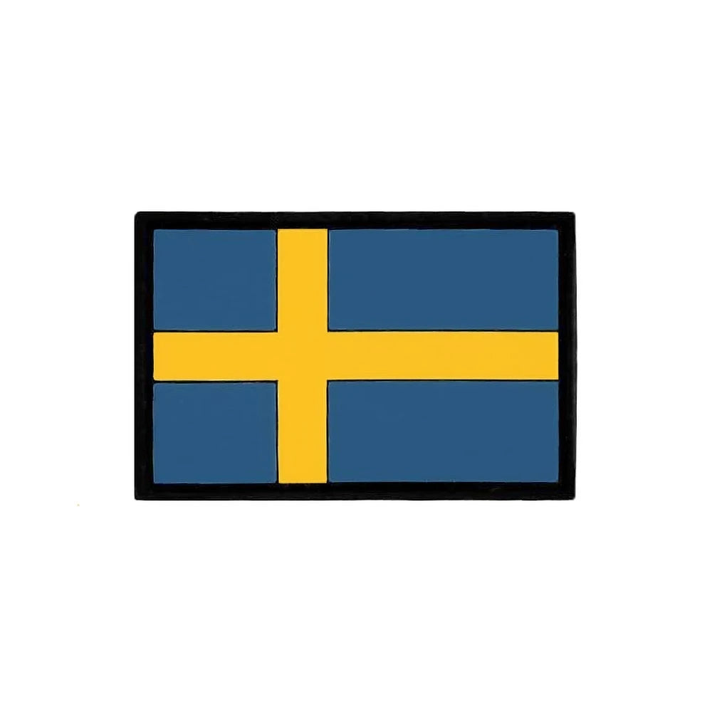 Velcro Patch Swedish Flag — view 1