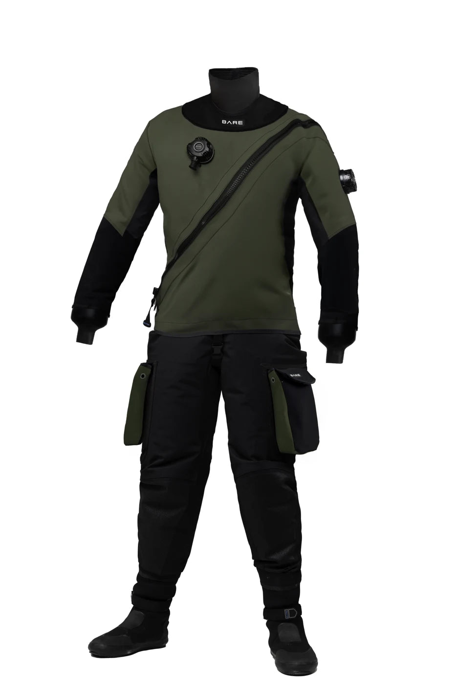 Aqua Trek Evo Tech Dry, Men's, Khaki Green - S — product view 1