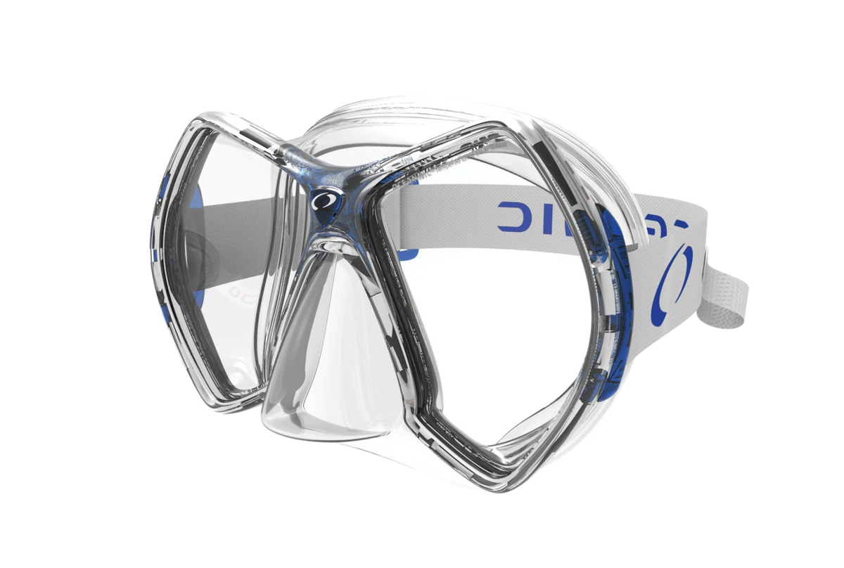 CYANEA MASK, CLEAR/BLUE — product view 1