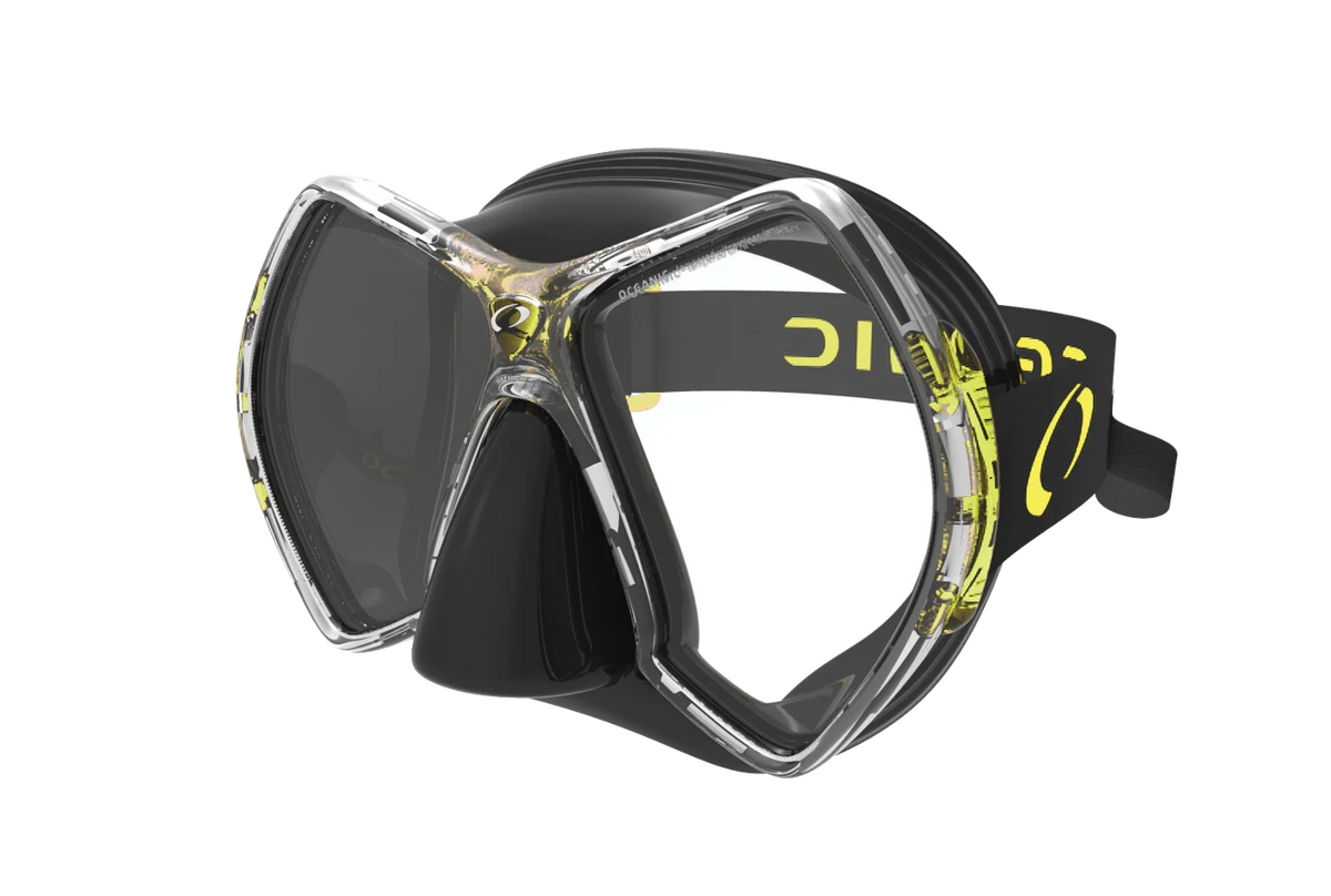 CYANEA MASK, BLACK/YELLOW — product view 1