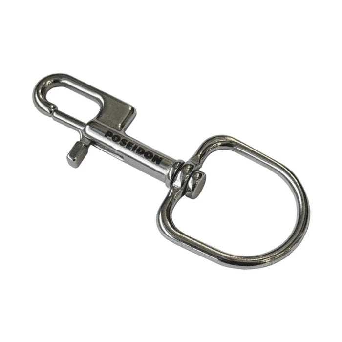 S/S Bolt Snap Square Head { 4.3 in | 11 cm } — view 1