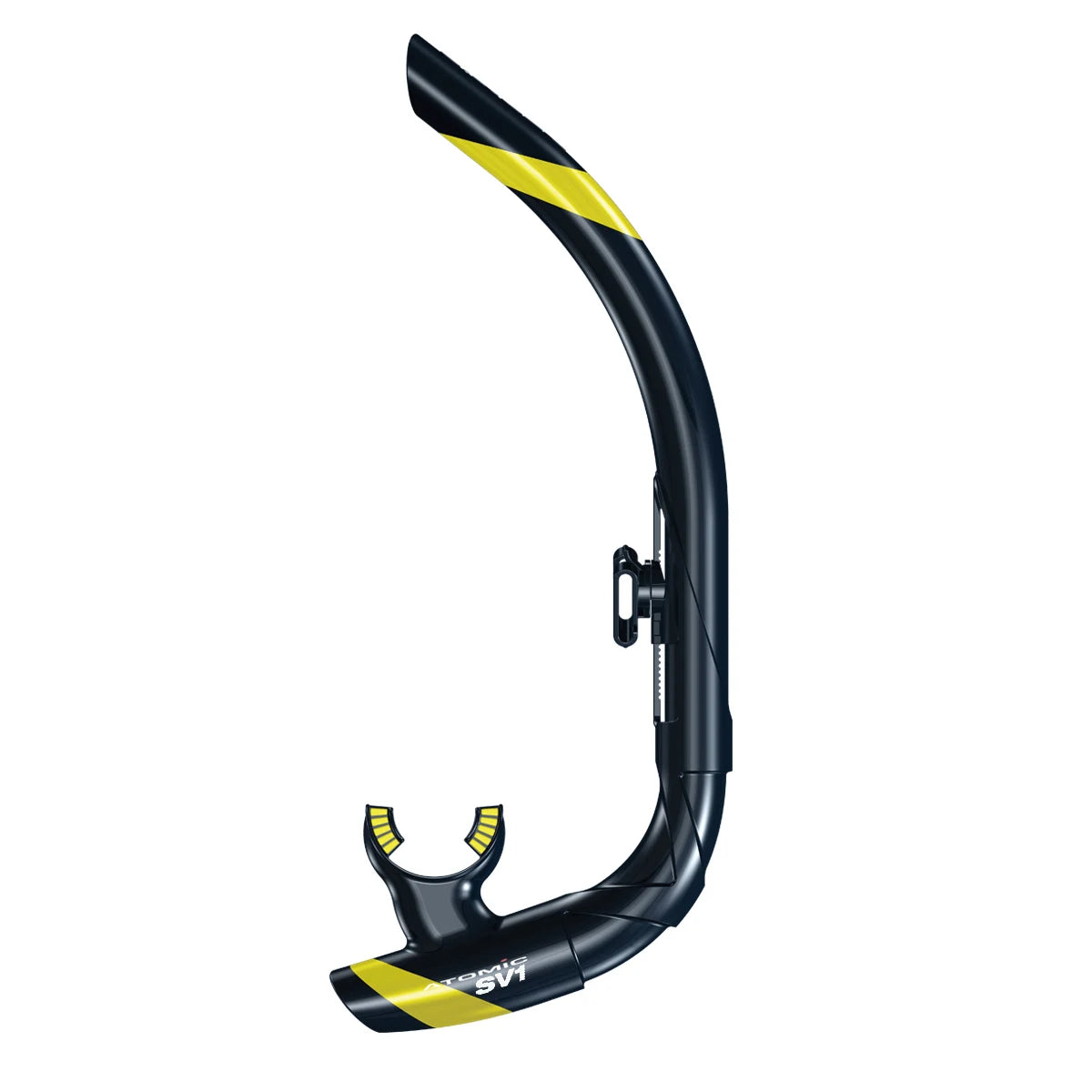 SV1 Contour Snorkel, Black/Yellow — product view 1