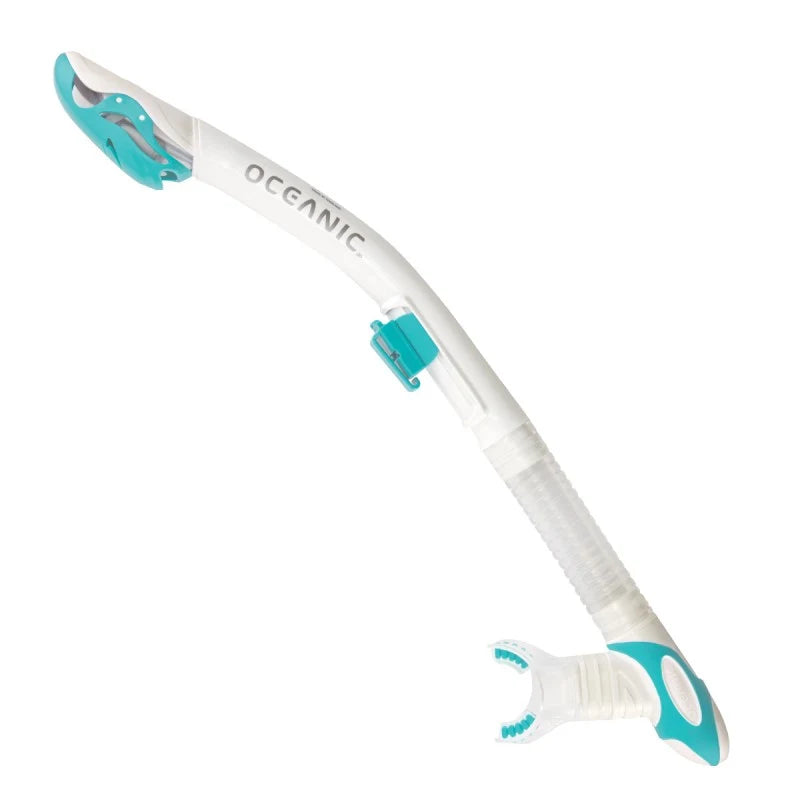 ULTRA DRY SNORKEL, WHITE/AQUA — product view 1