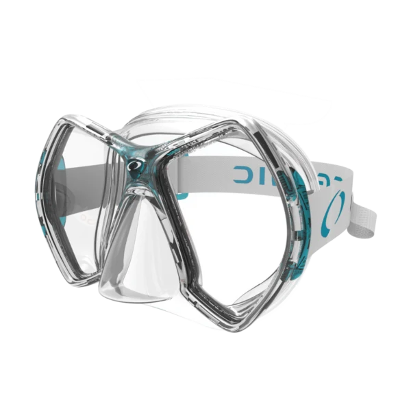 CYANEA MASK, CLEAR/AQUA — product view 1
