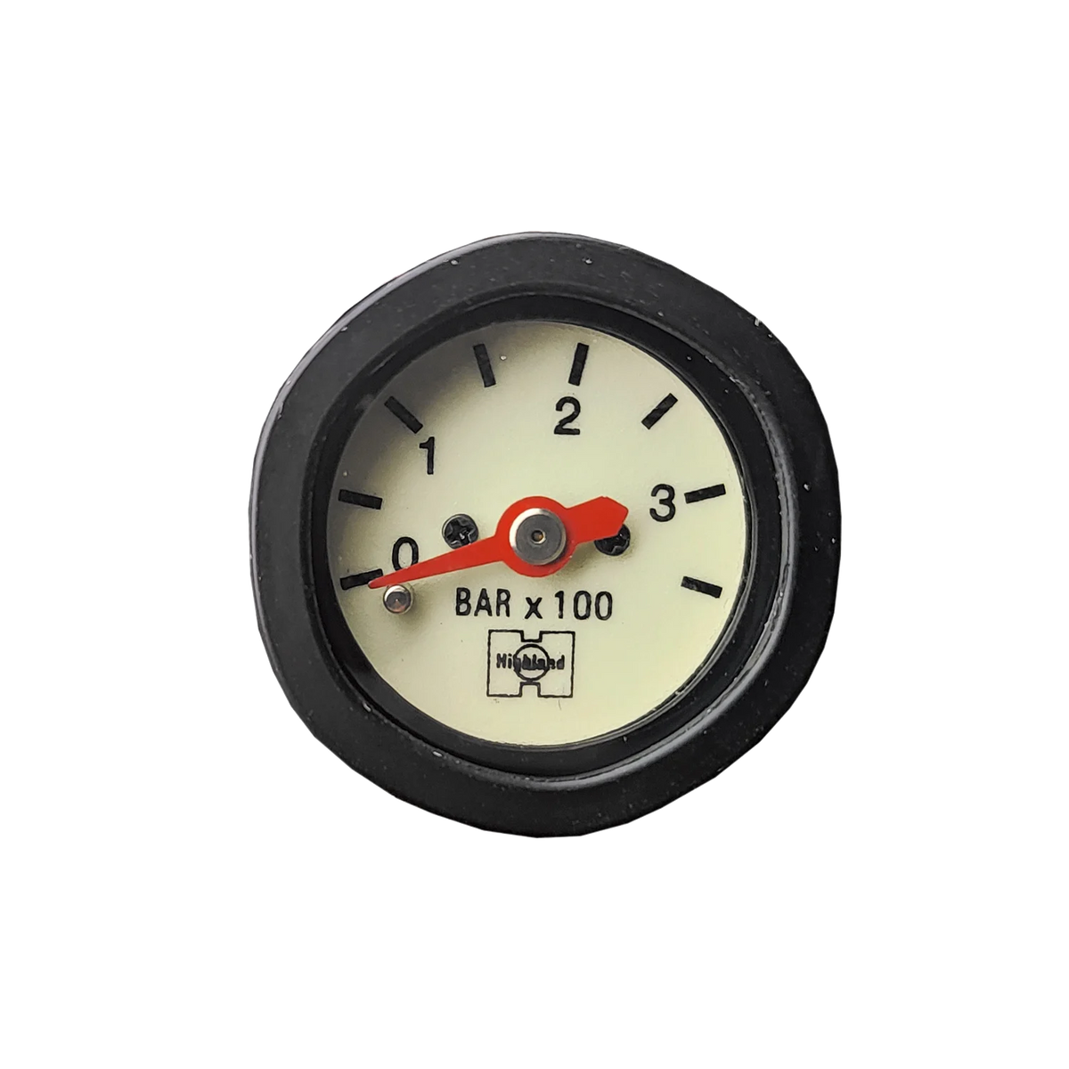 Highland Mini Tech Pressure Gauge — Kit / Metric