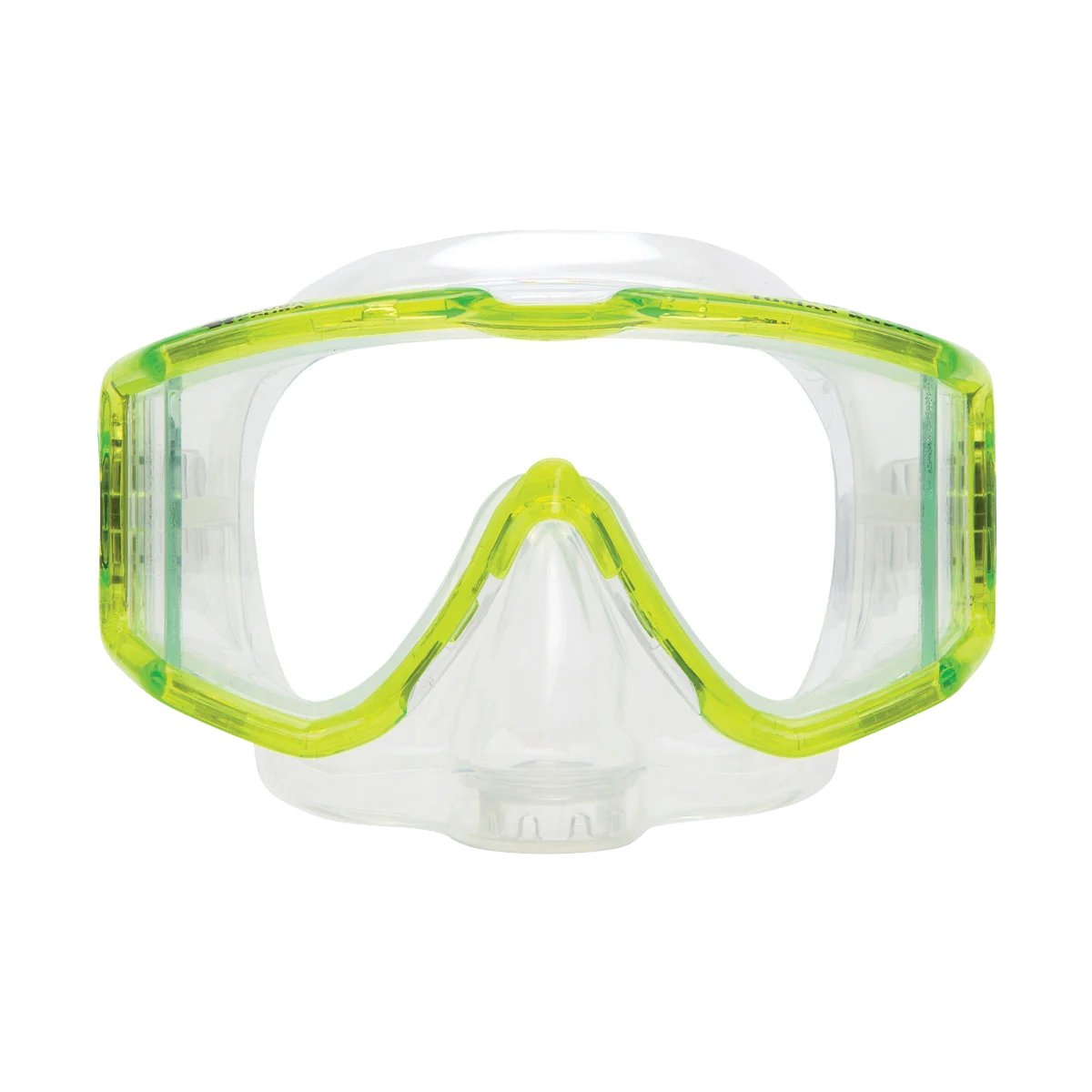XS Scuba Fusion Purge Mask — Yellow
