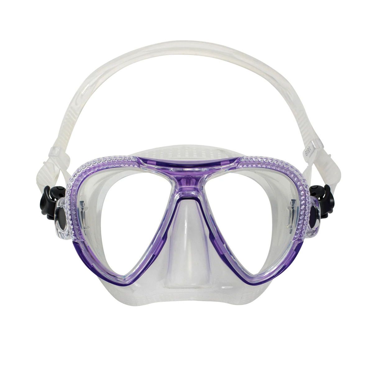 XS Scuba Diamond Mask — Transparent purple