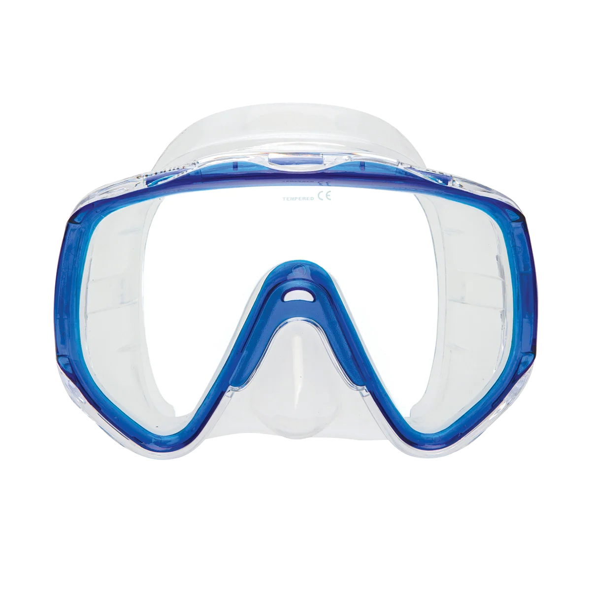 XS Scuba Cortez Mask — Transparent blue