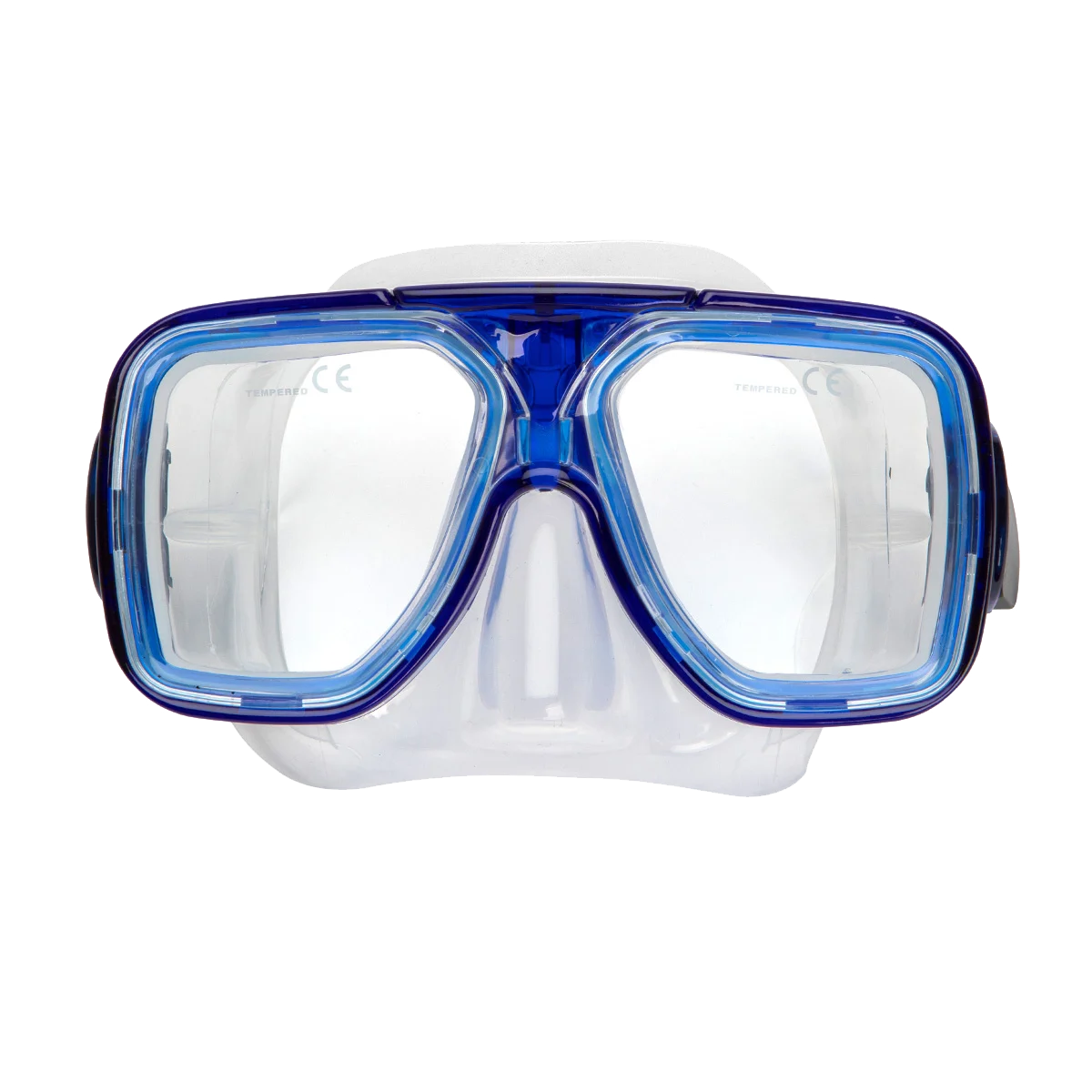 XS Scuba Metro Mask — Transparent blue