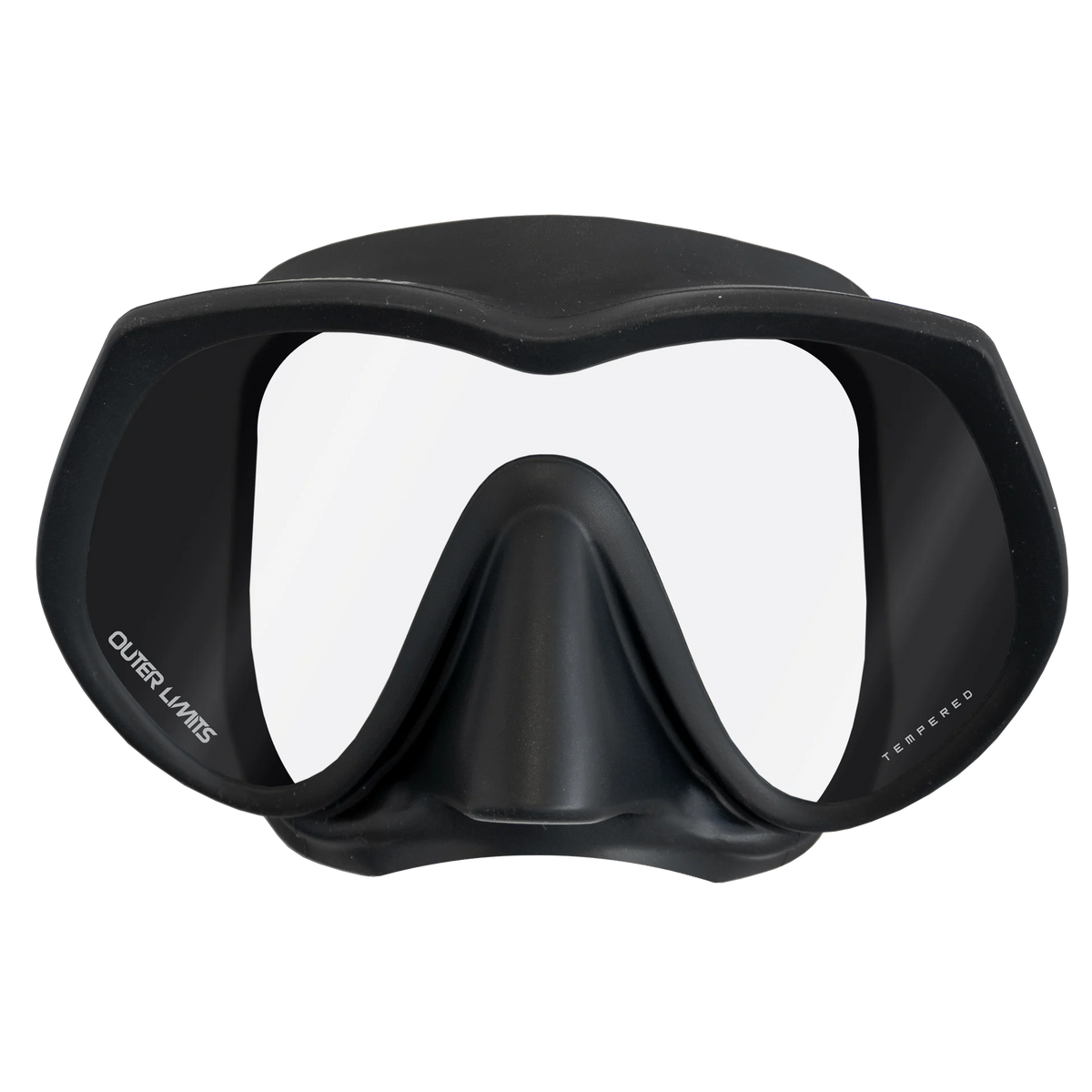 Highland Outer Limits Mask — Black silicone
