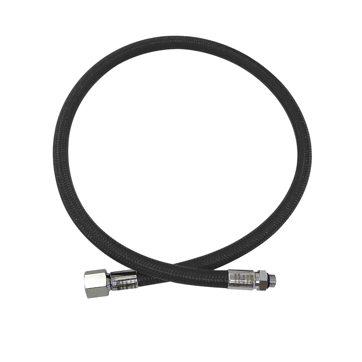 Miflex Miflex Regulator Hose, 06 in / Black