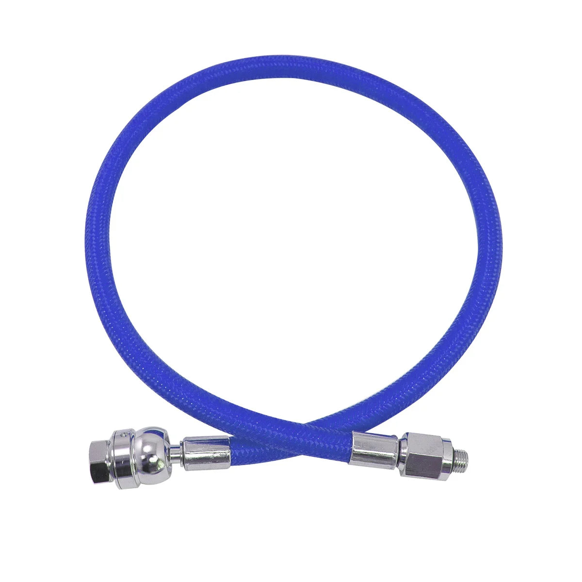 Miflex Dual Swivel Regulator Hose — Blue