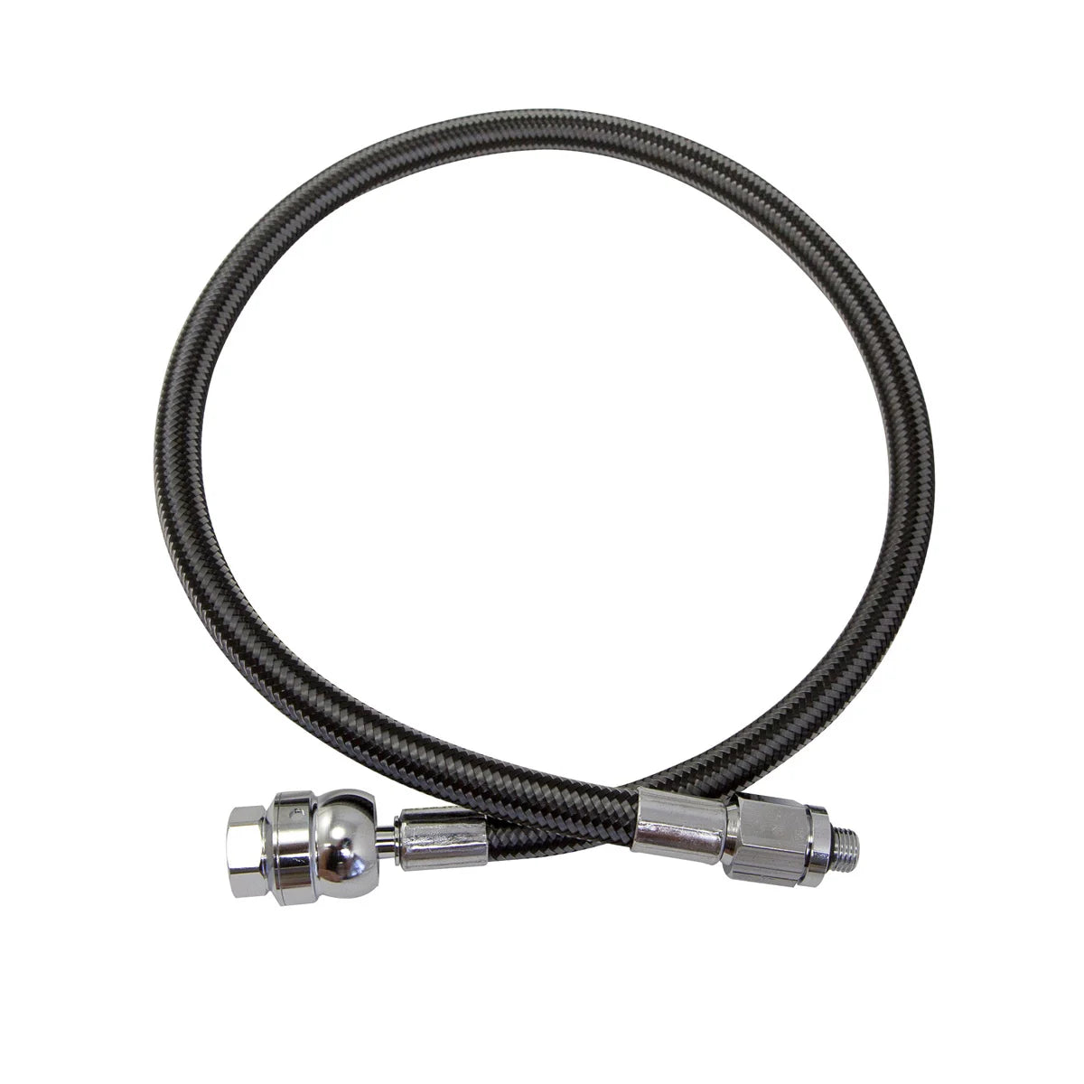 Miflex Dual Swivel Regulator Hose — Carbon