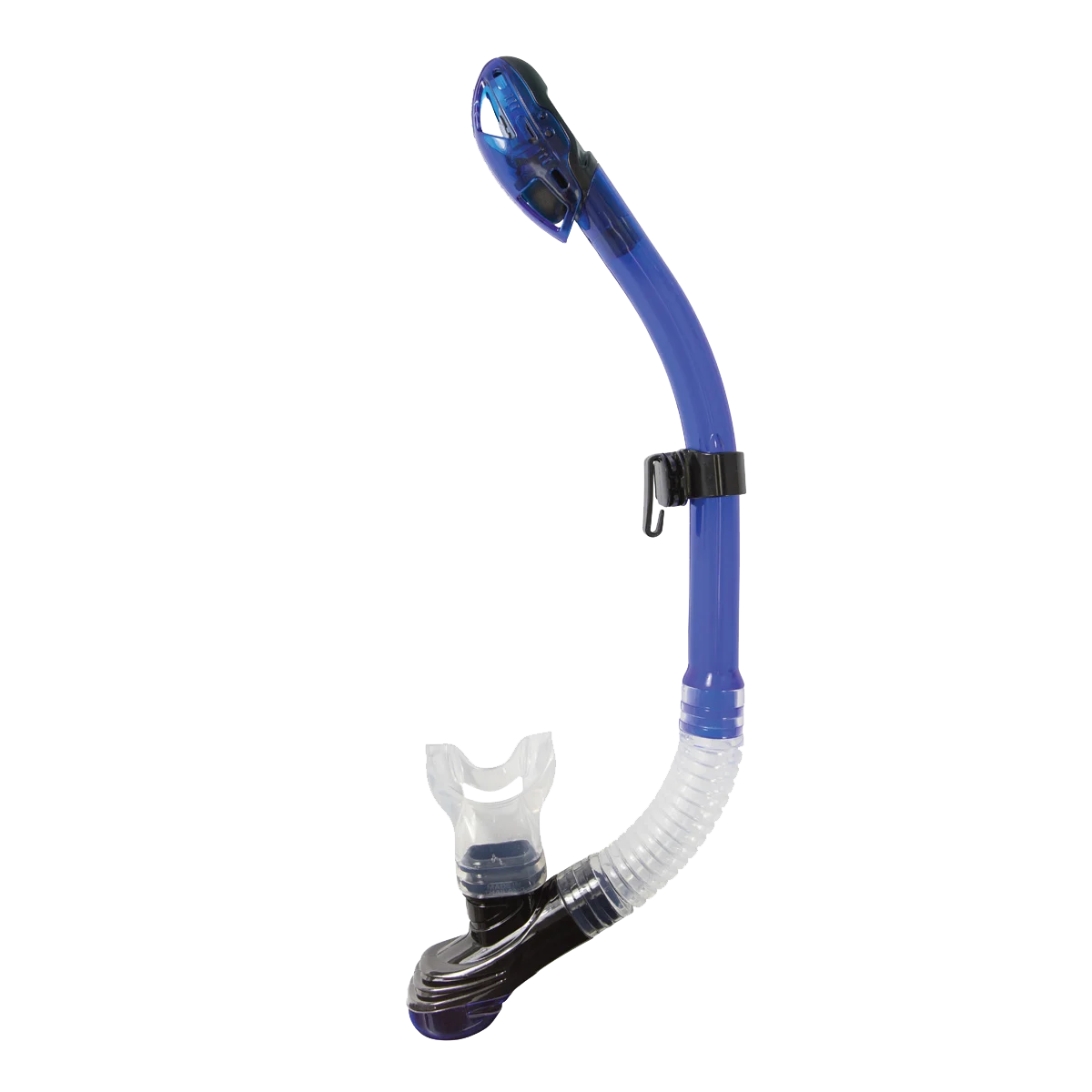 XS Scuba Passage Dry Snorkel — Transparent blue