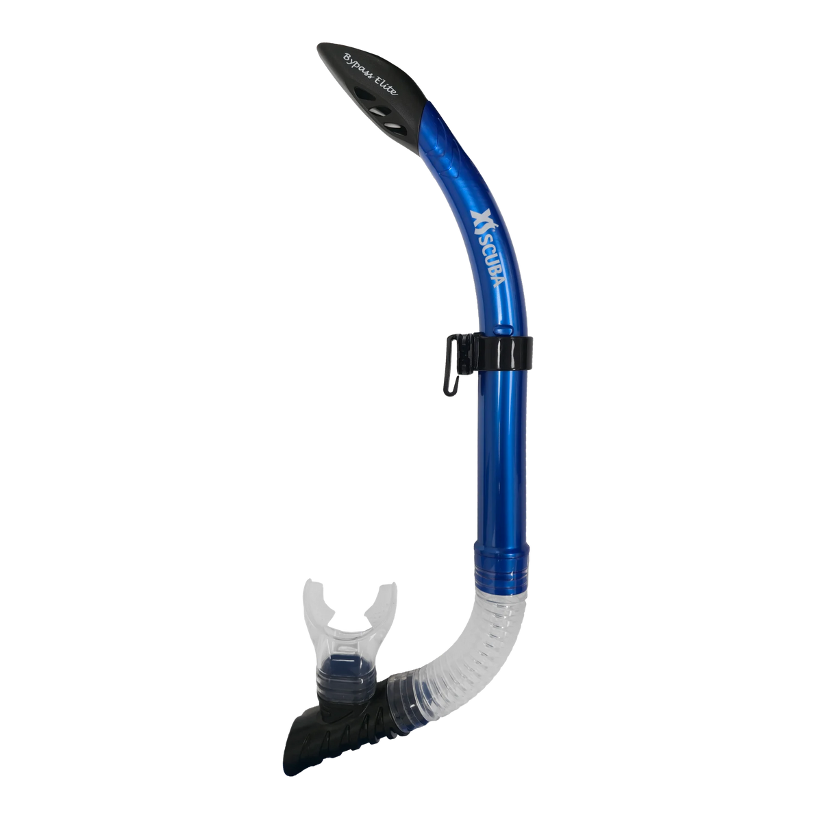 XS Scuba Bypass Elite Snorkel — Blue