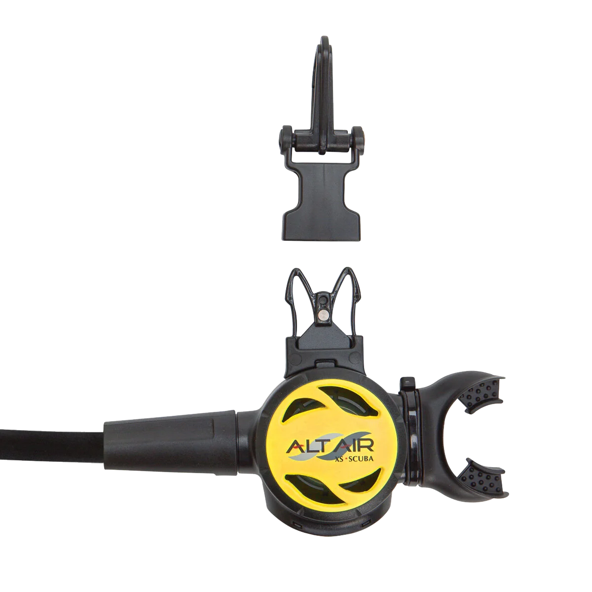 XS Scuba AltAir Octopus — Black rubber