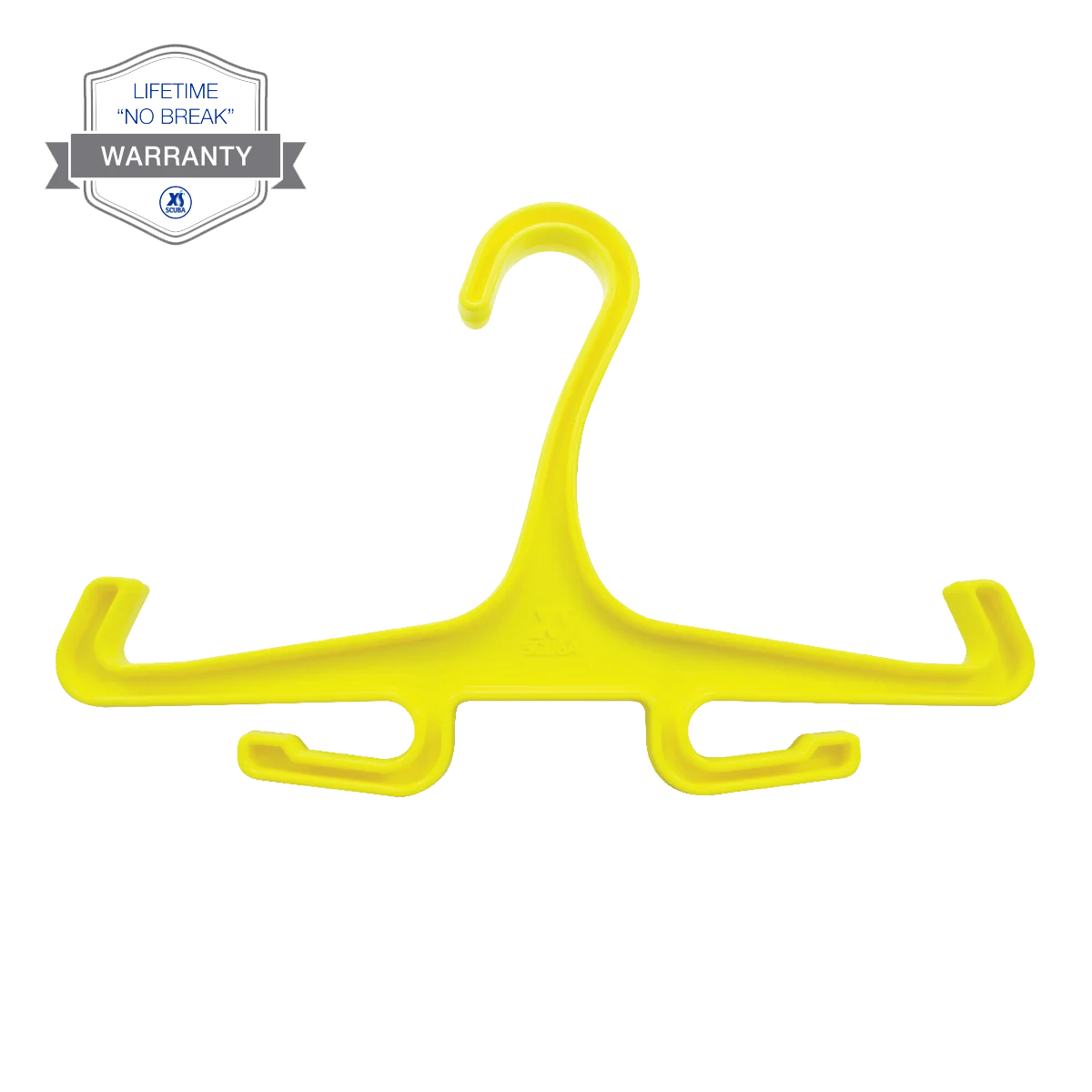 XS Scuba Basic BC Hanger, Yellow