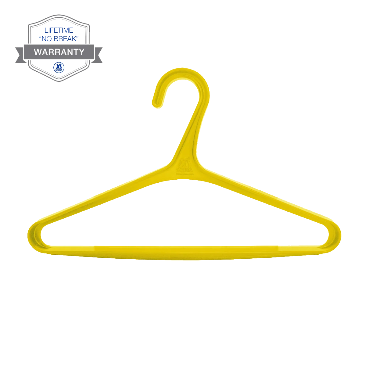XS Scuba Basic Wetsuit Hanger, Yellow