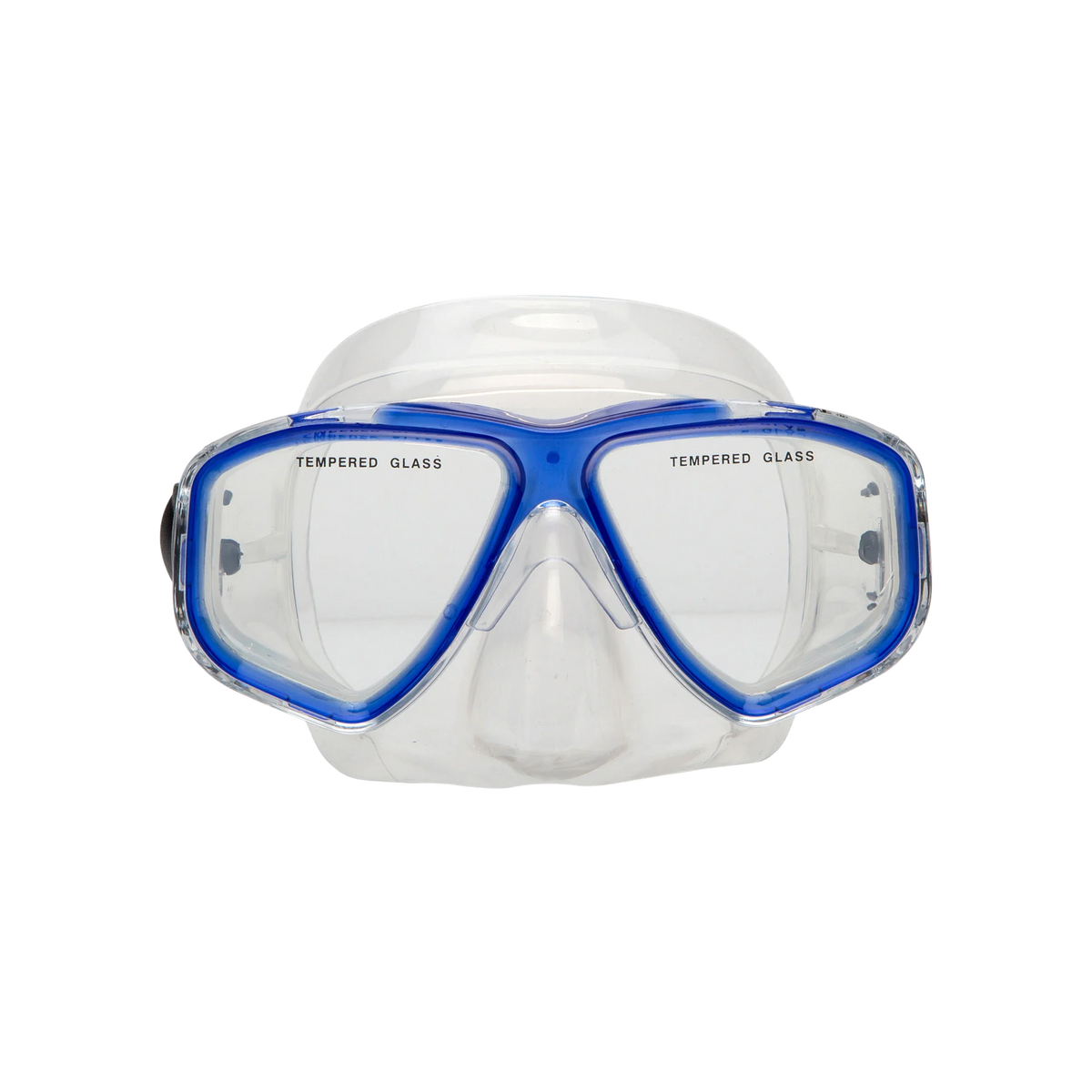 Oceanways Caribbean Mask, Blue / Polybag