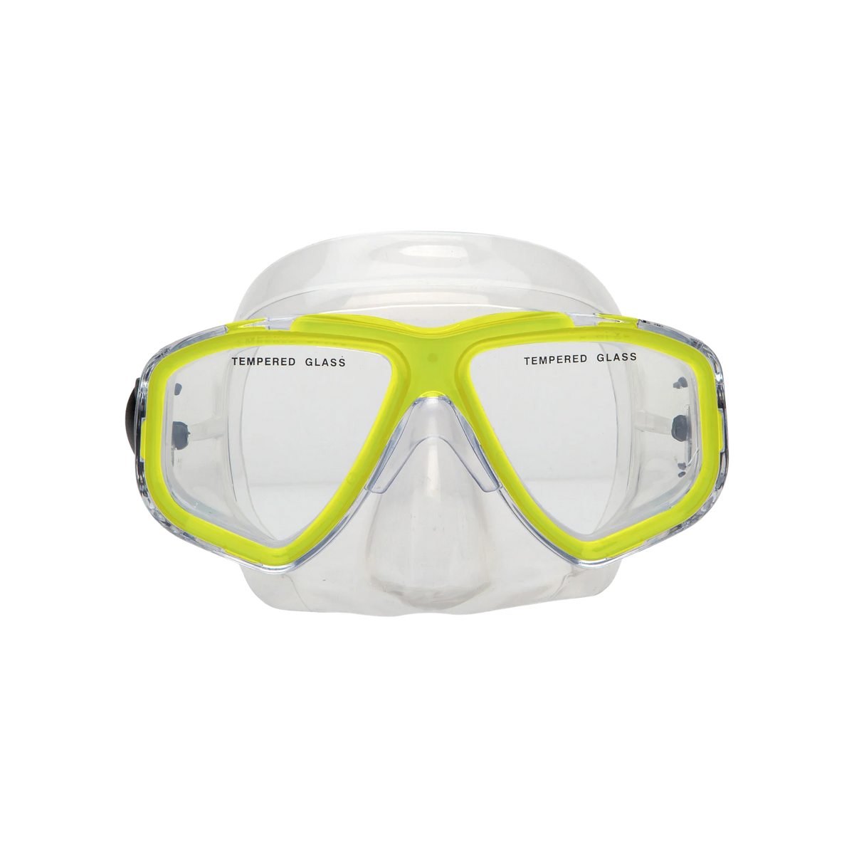 Oceanways Caribbean Mask, Yellow / Polybag