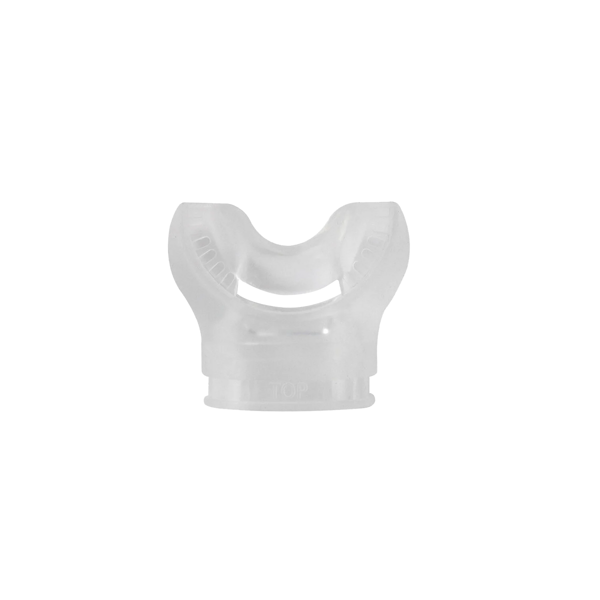 XS Scuba Comfy-Bite Regulator Mouthpiece, Regular / Clear