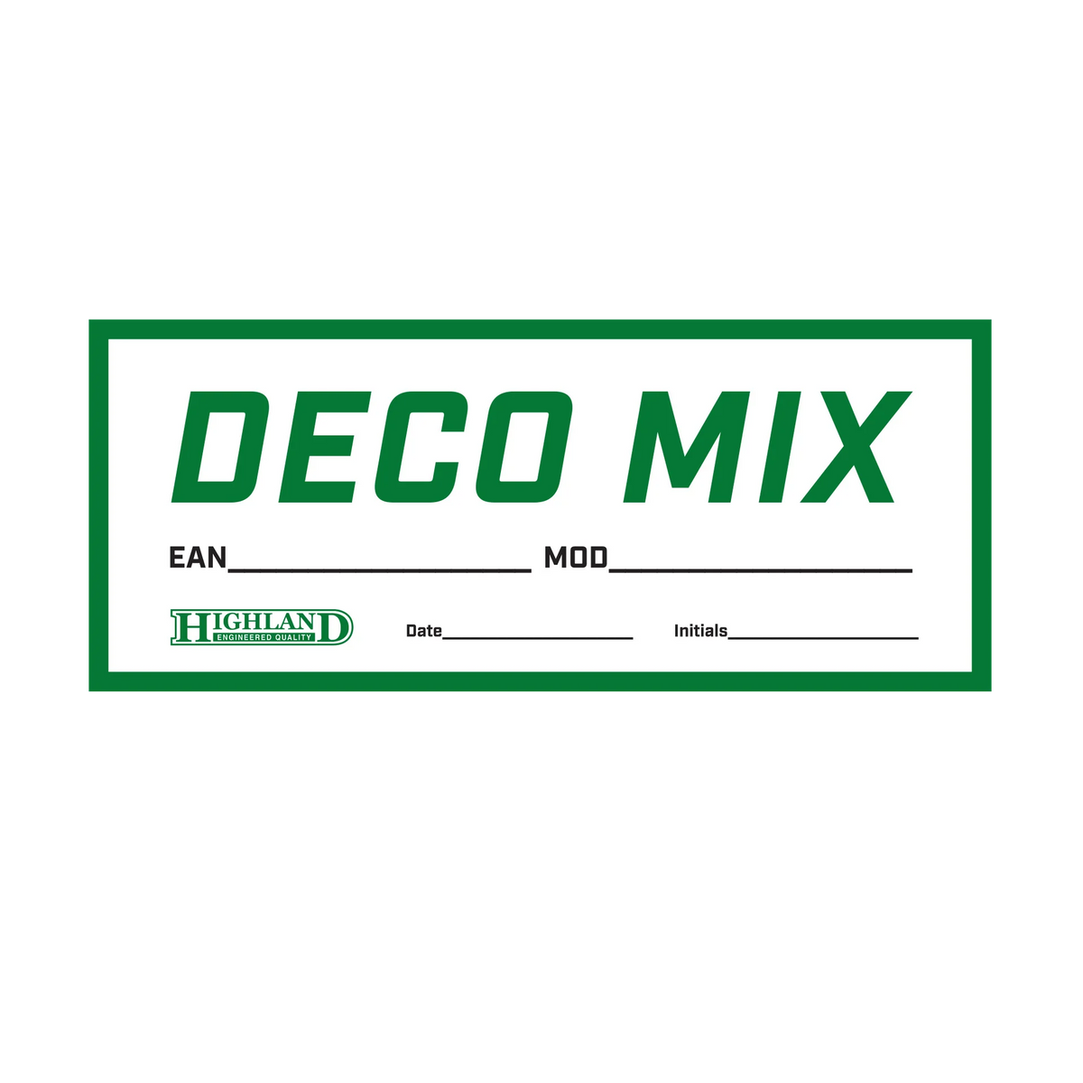 XS Scuba Deco Mix Sticker, Standard