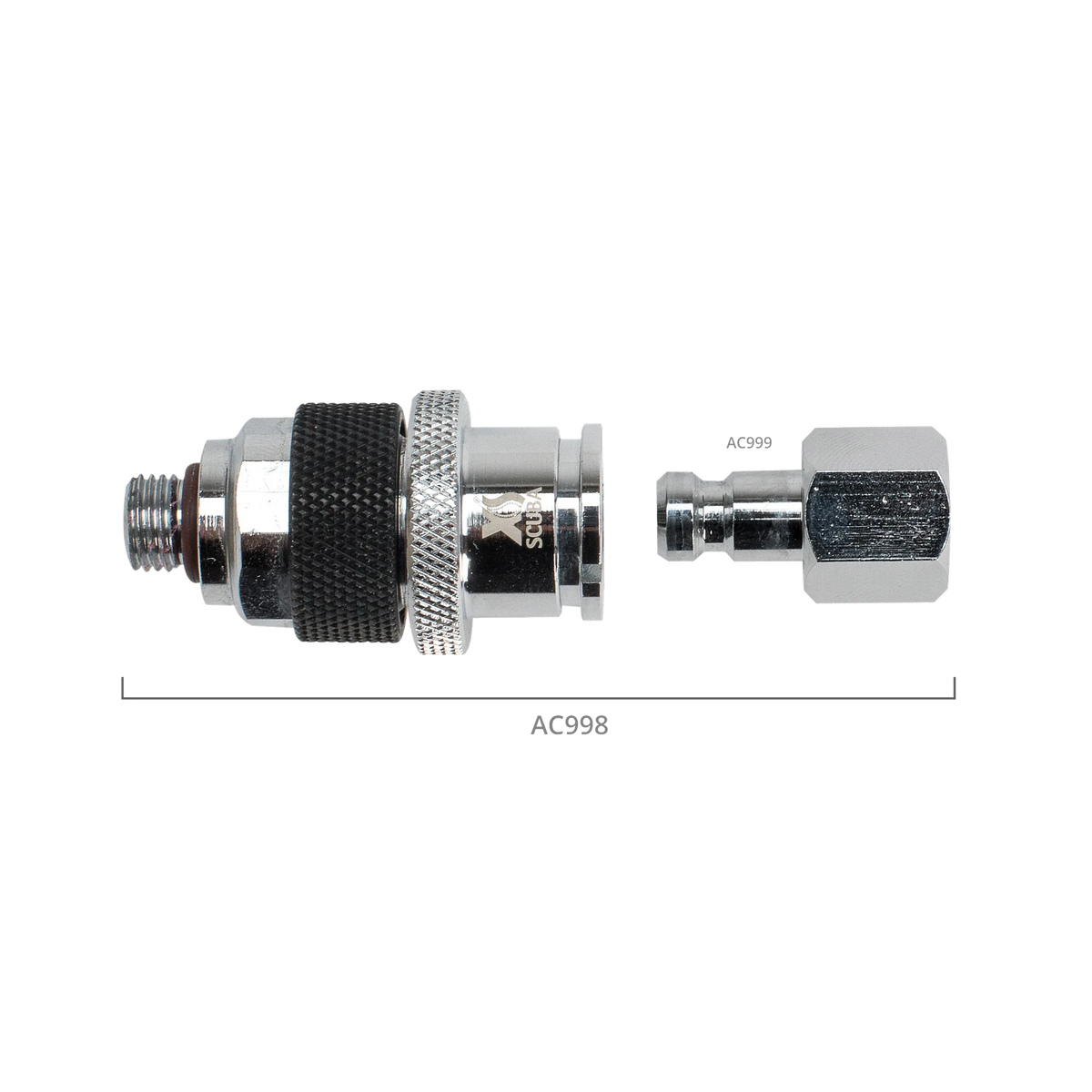 XS Scuba First-Stage LP Quick Disconnect, Standard