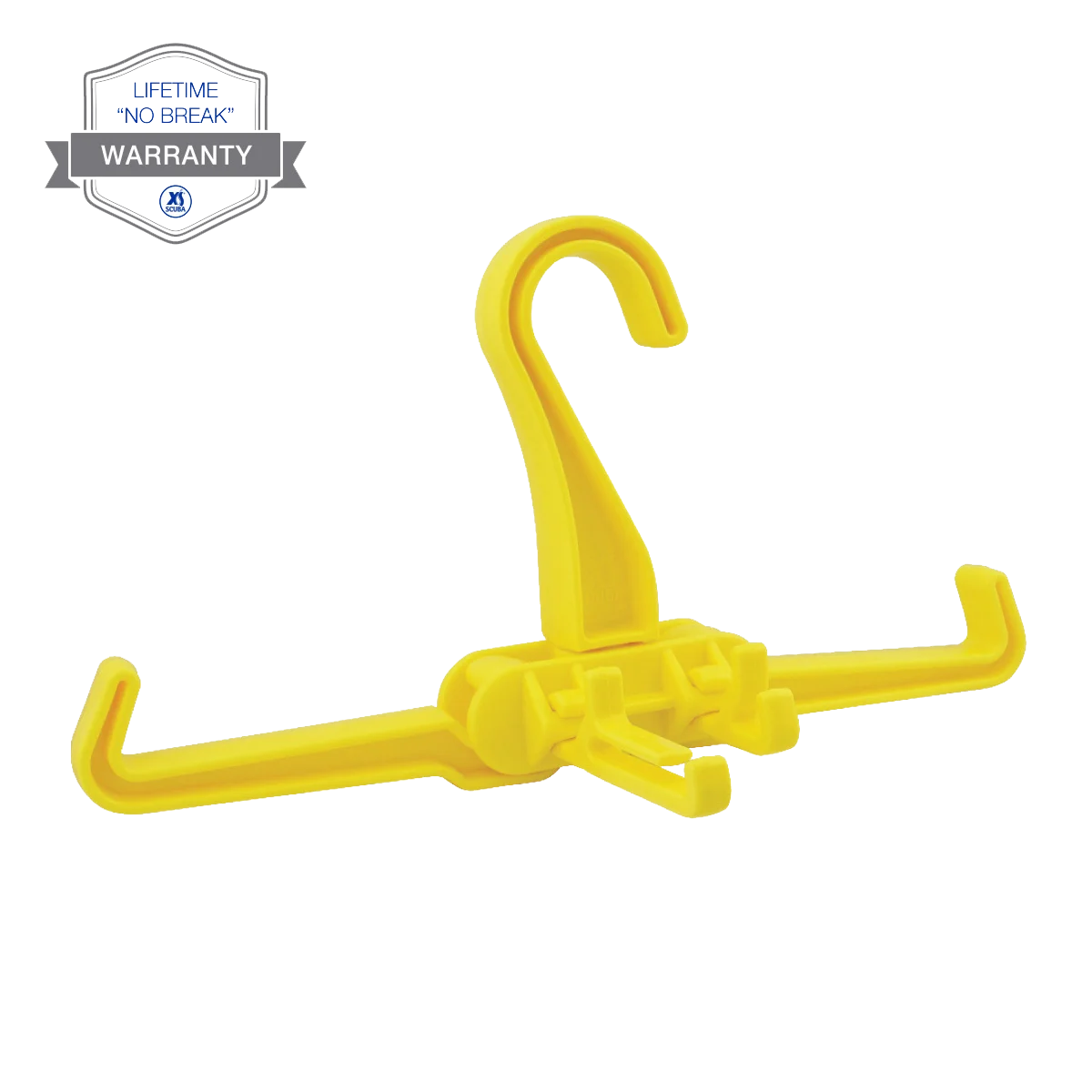 XS Scuba Folding BC Hanger, Yellow