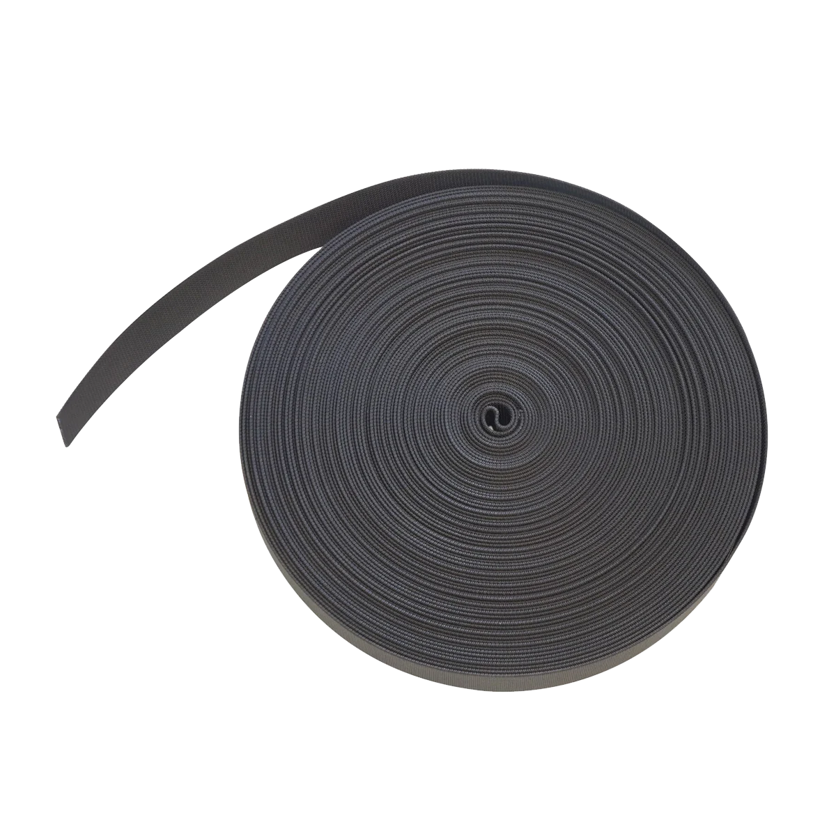 Highland Highland Bulk Harness Webbing — 50 yd, Black / 50 yd