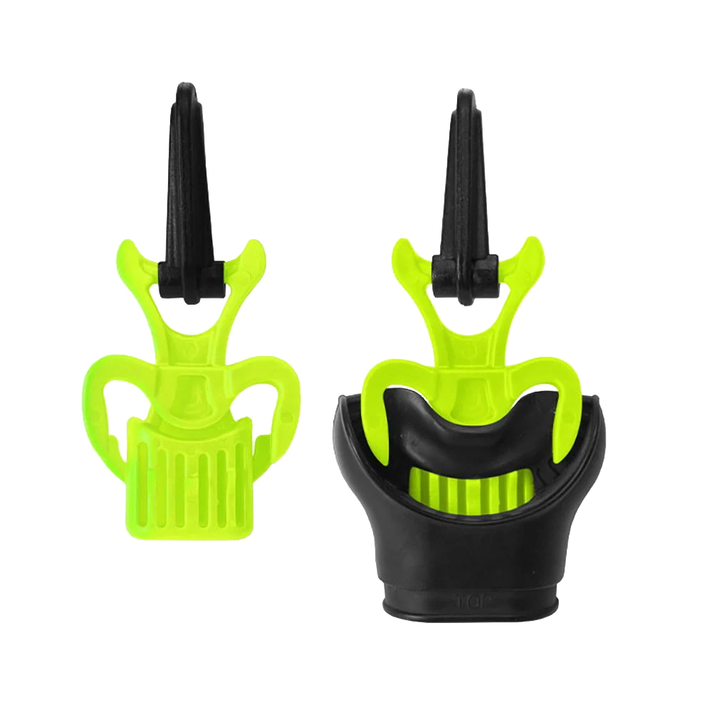 XS Scuba Mouthpiece-Style Octopus Holder, Comfy-Bite mouthpiece