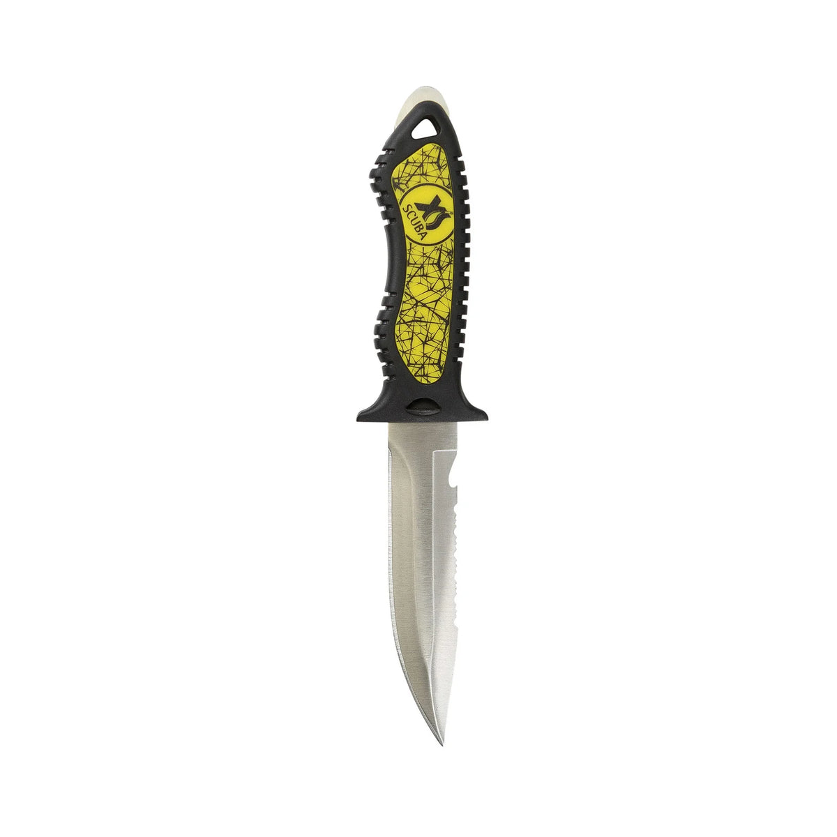 XS Scuba Neuro Stainless Steel Dive Knife, Yellow
