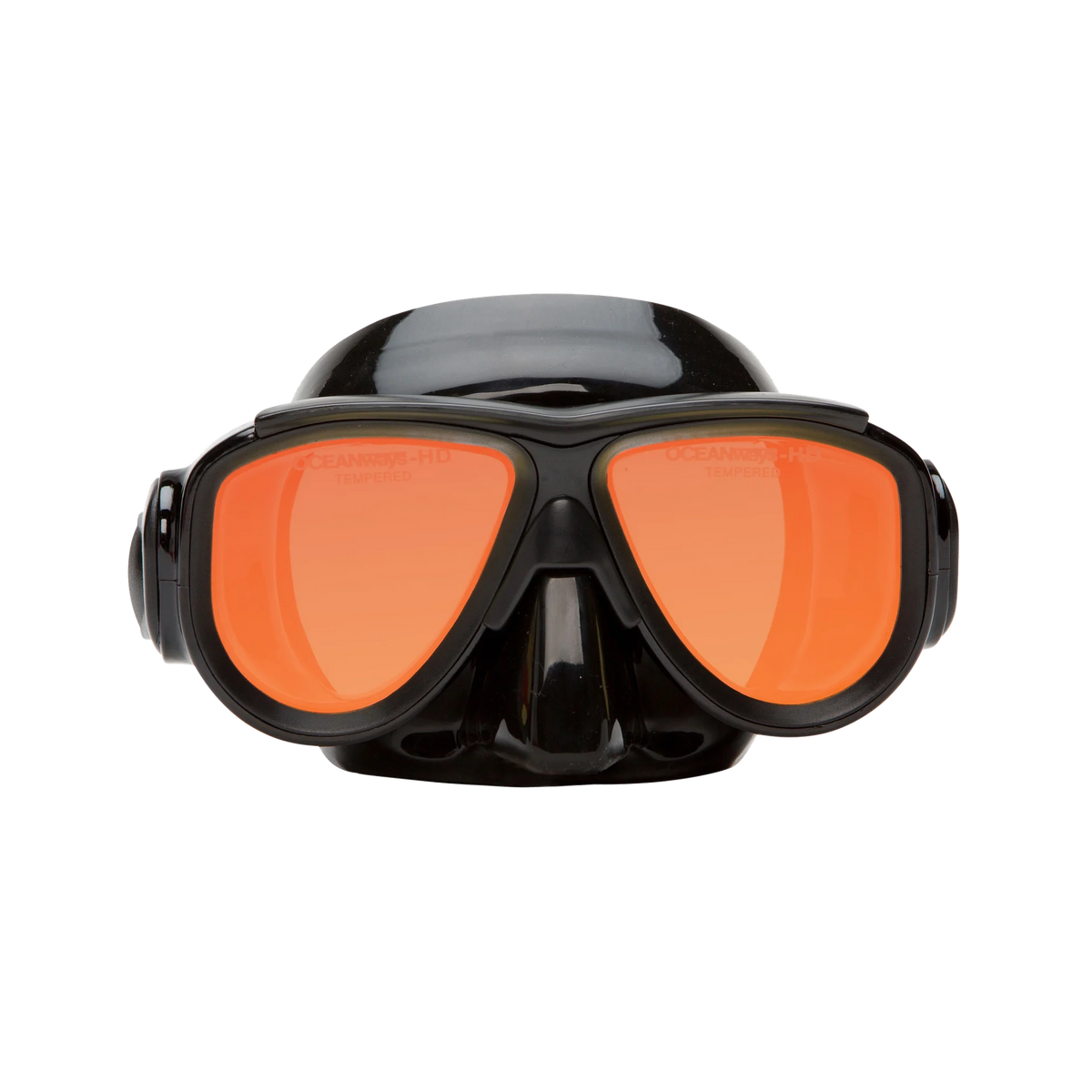 Oceanways OceanCat-HD Mask, Black silicone