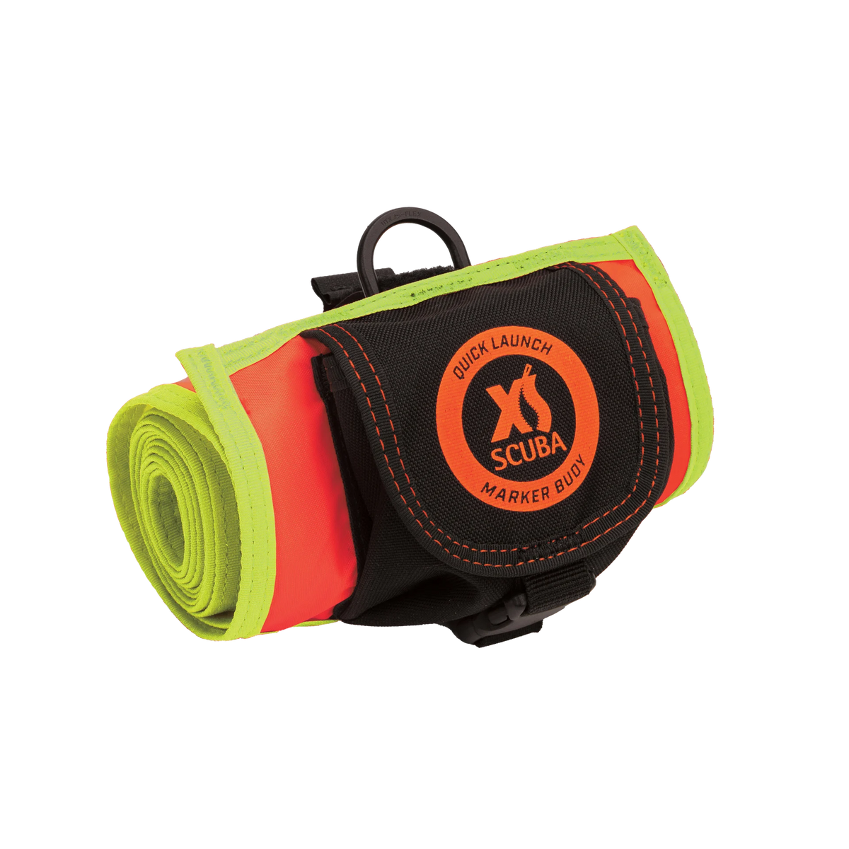 XS Scuba Quick Launch Marker Buoy, Yellow / orange