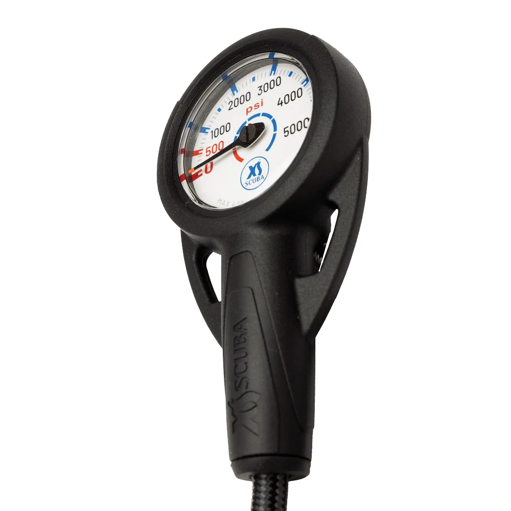 XS Scuba QuikVu Pressure Gauge — Imperial