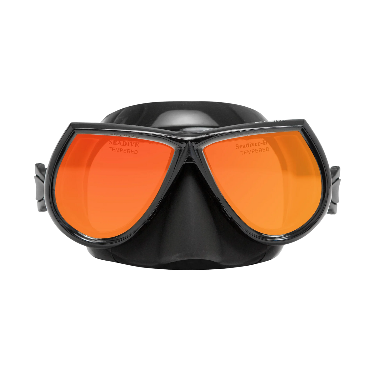 SeaDive SeaDiver RayBlocker-HD Mask, Black silicone