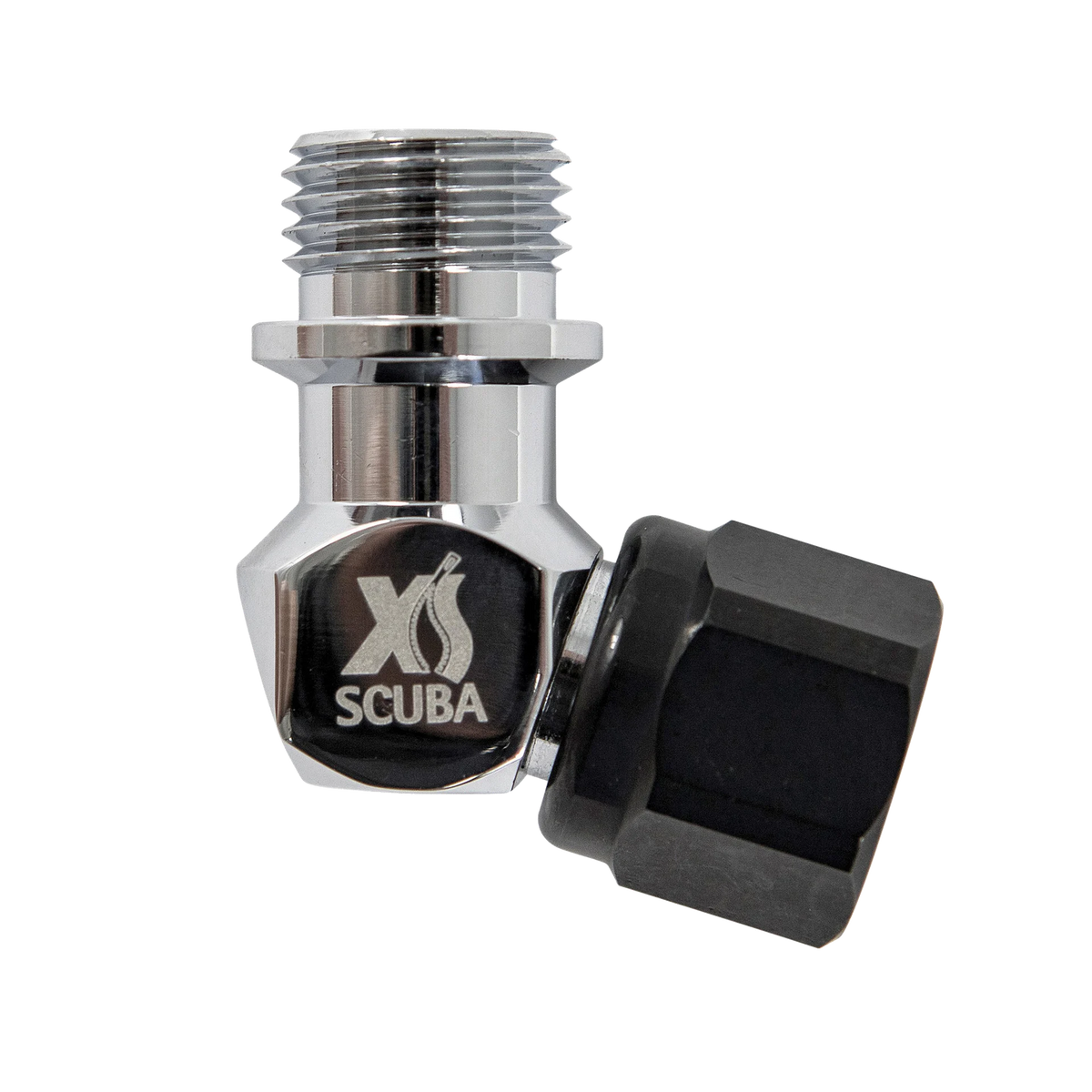 XS Scuba Second-Stage Angle Adapter, 110 degrees