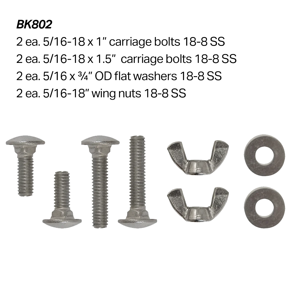 Highland Single Tank Adapter Hardware Kit, Standard