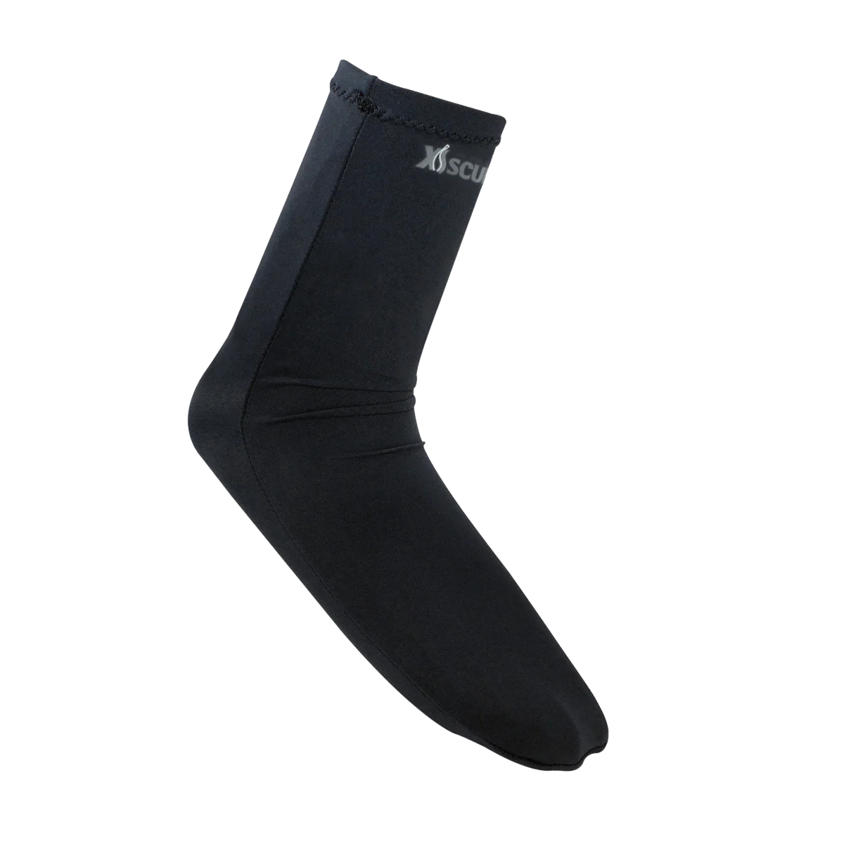 XS Scuba Spandex Socks, Black
