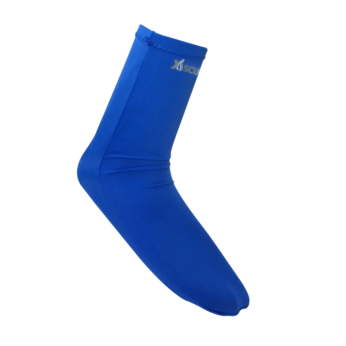 XS Scuba Spandex Socks, Blue