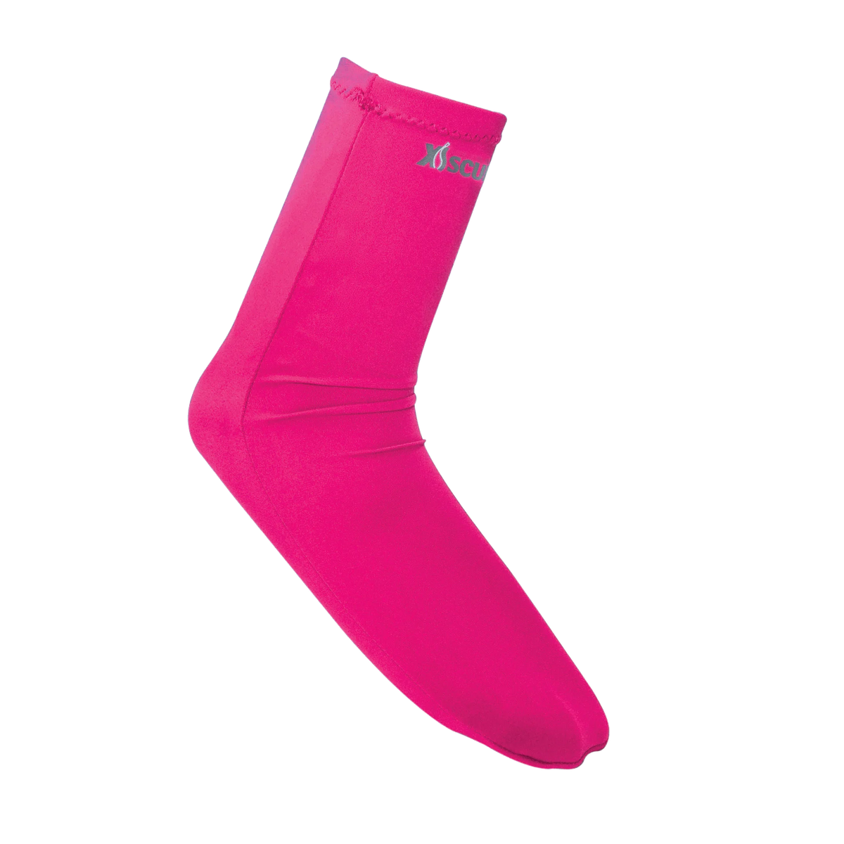 XS Scuba Spandex Socks, Pink