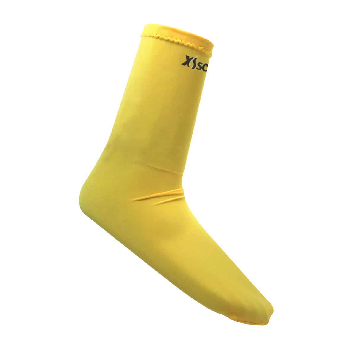 XS Scuba Spandex Socks, Yellow