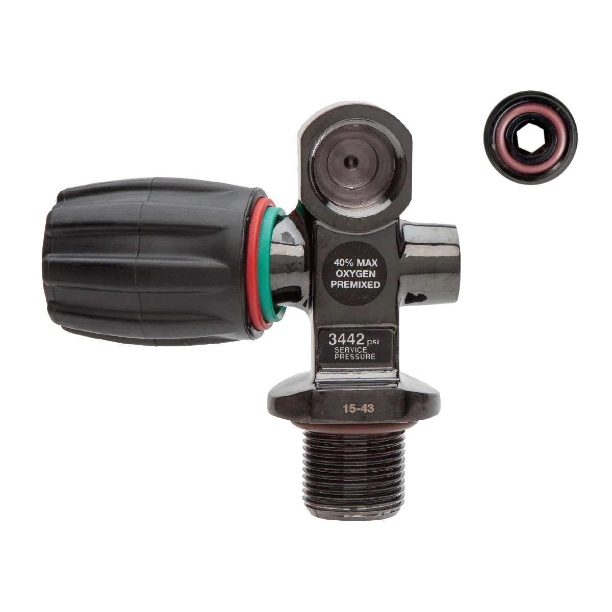XS Scuba XS Scuba PVD PRO Cylinder Valve, 3000 psi