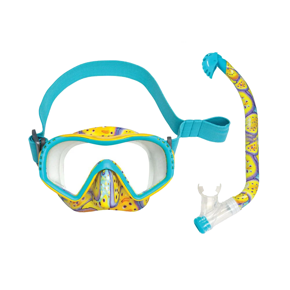 Oceanways Youth SeaLife Mask and Snorkel Combo, Nudibranch