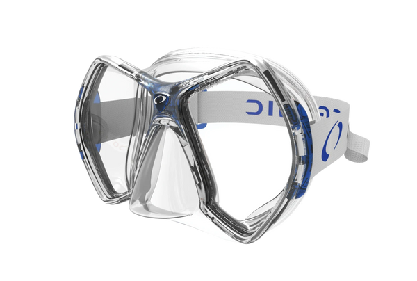 CYANEA MASK, CLEAR/BLUE — product view 1
