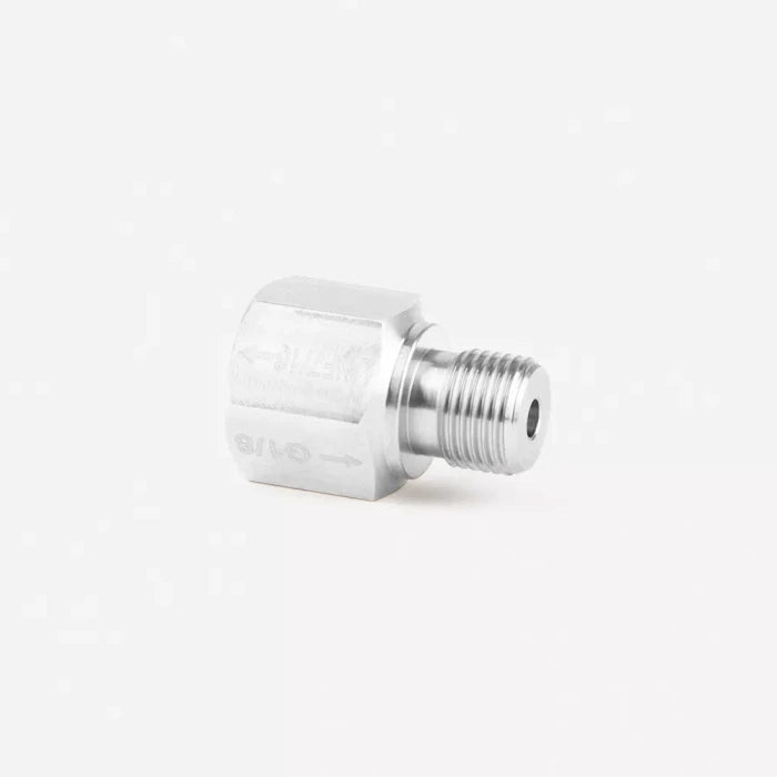Adapter: G1/8-Inch Male = HP 7/16-Inch UNF Female — view 1