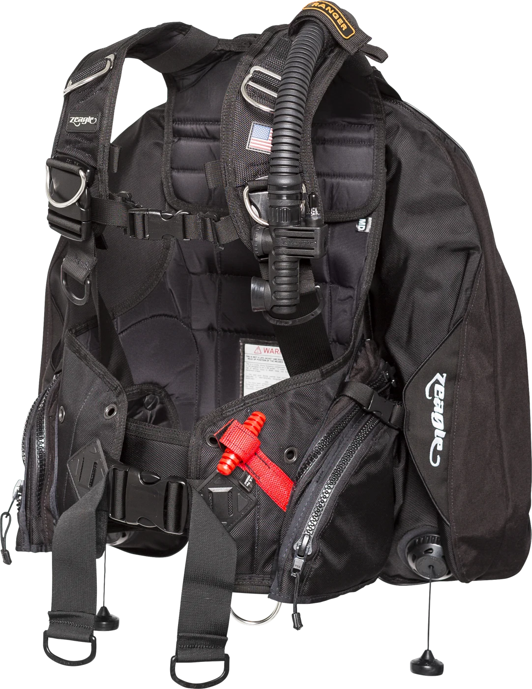 Ranger, w/inflator, hose and RE valve, Large — product view 1