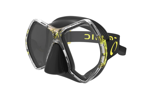 CYANEA MASK, BLACK/YELLOW — product view 1