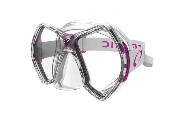 CYANEA MASK, CLEAR/PINK — product view 1